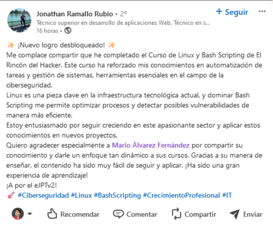 Opinión de alumno 10