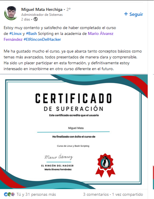 Opinión de alumno 4