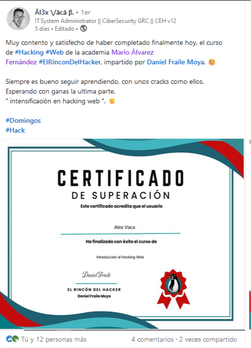 Opinión de alumno 5
